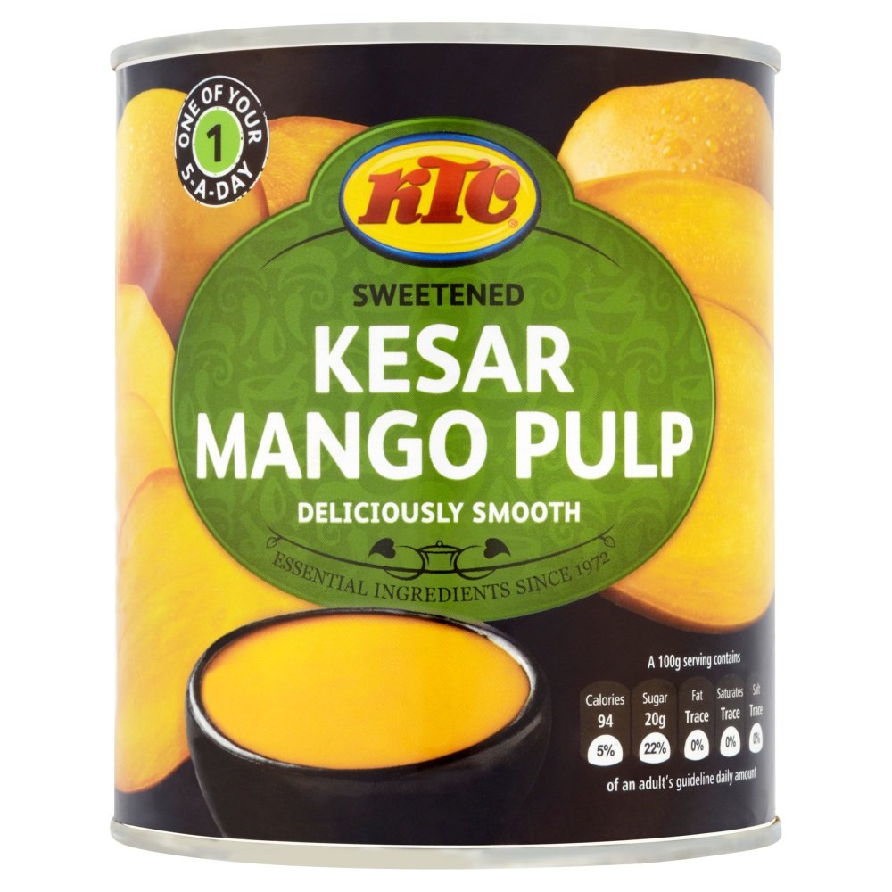 KTC Kesar Mango Pulp, 850 g Amazon.co.uk Grocery