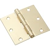 Stanley N830-232 3 in. Satin Brass Door Hinge