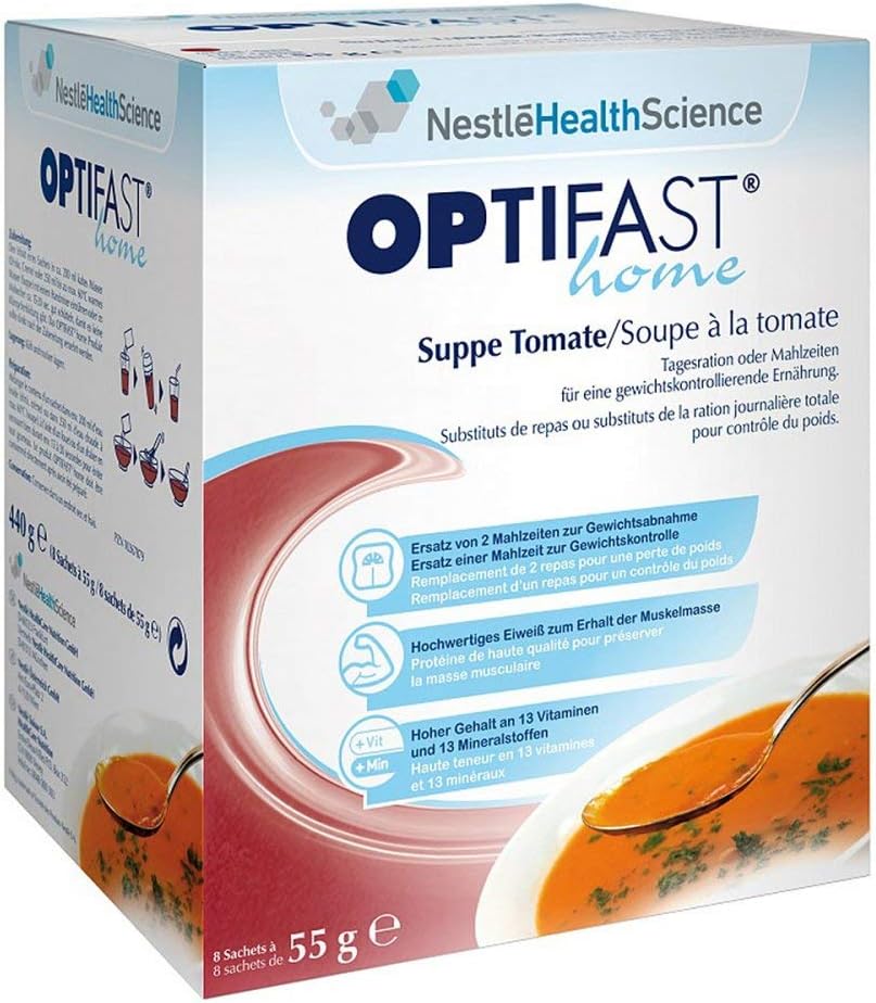 OPTIFAST Home Suppe Tomate Pulver in Sachets, 8 pcs. sachets