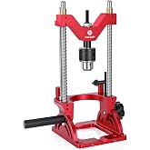Portable Drill Guide for Drilling Angled or Straight Hole | 0&deg; to 60&deg; Angle Drill Jig Attachment, Drill Press Adapter for Hand Drill, Portable Drill Press with 1/2" Chuck