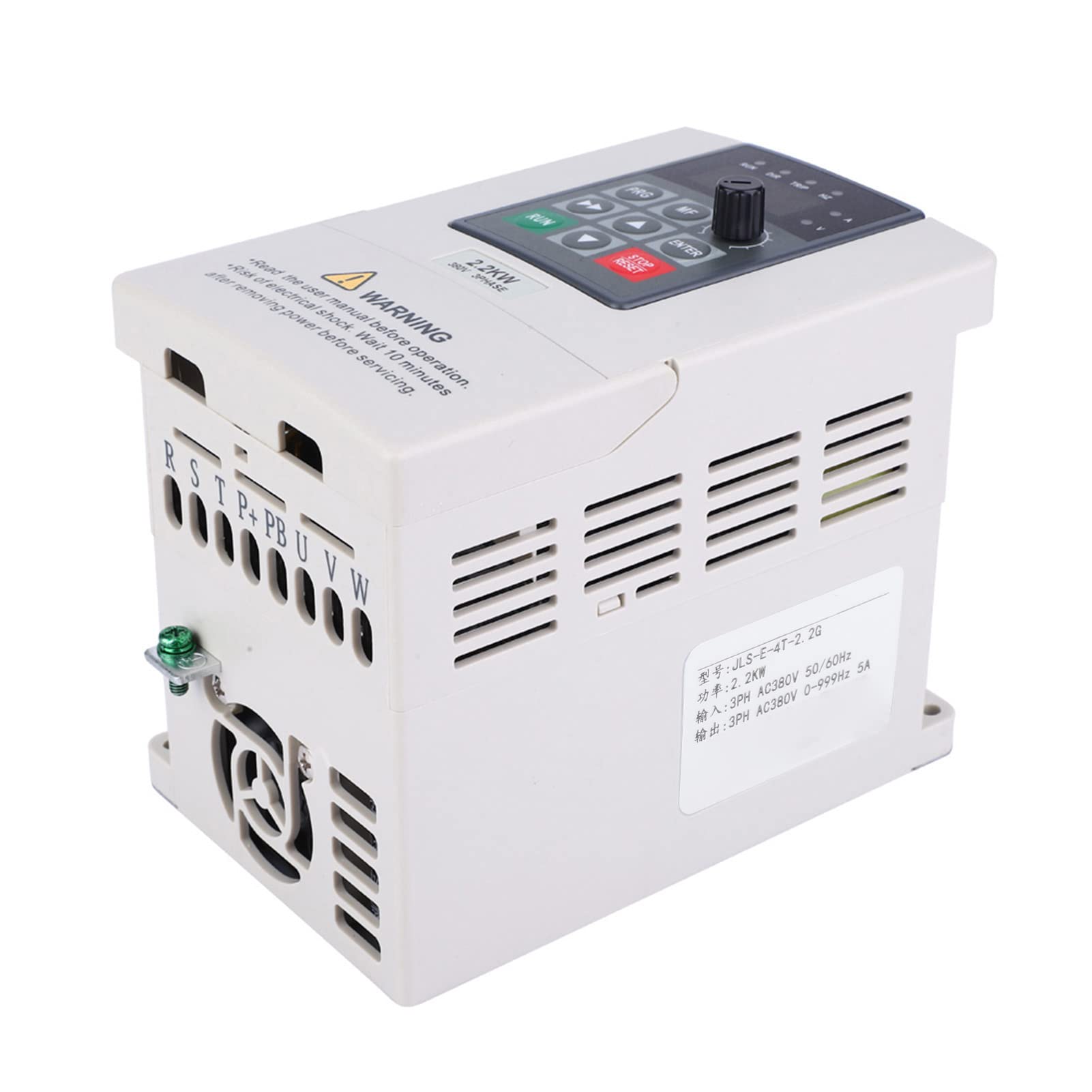 380v vfd, VFD Variable Frequency Drive 380V 2.2KWfor Motor Speed Control 3-Phase Input Output