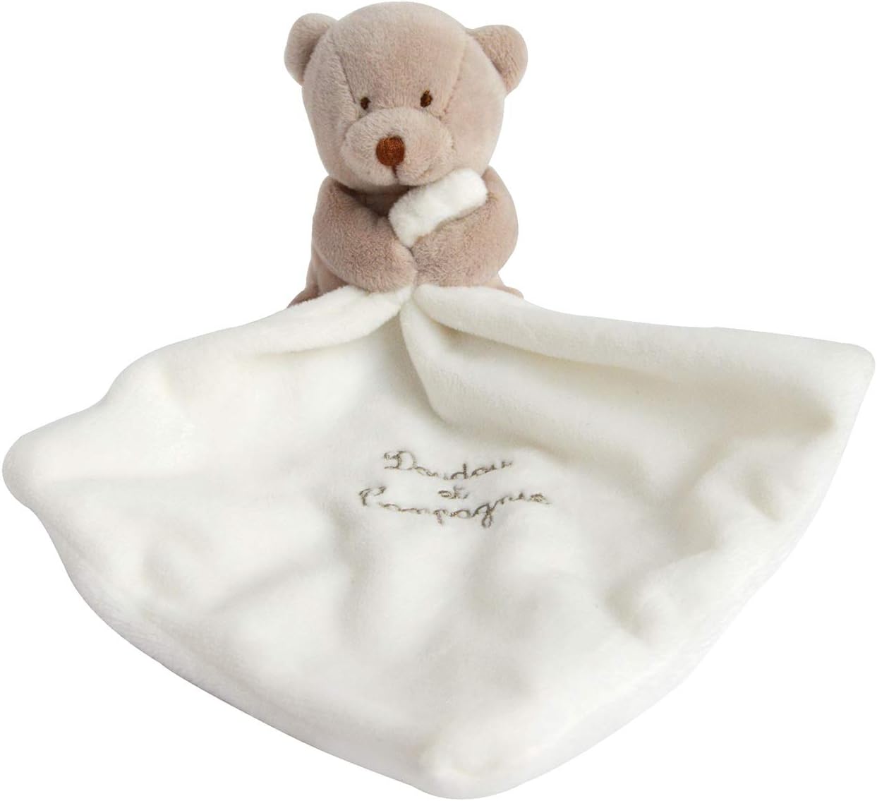 Doudou et Compagnie 10 cm Natural Bear and Towelling Doudou with Gift Box, Multicolour - Image 3