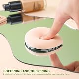 CORNERIA Large Makeup Sponge Powder Puff 2.87x2.75 in Fan Shape view 2