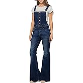 LONGBIDA Skinny Ripped Jeans Denim Jumpsuit Overalls For Women