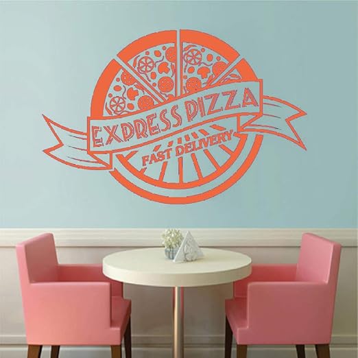 xingbuxin Pizzería Decoración de Interiores Expreso Pizza Etiqueta ...