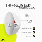 JOOLA Duo Carbon Table Tennis Set – 2 Carbon Paddles, 3 Balls & Case view 6