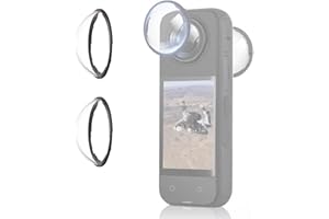 DFTIM X4 Premium Lens Guards for Insta360 X4 Camera Accessories, Scratch-resistant Optical coated High transparency tempered 