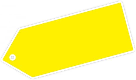 Amazon ラミネート加工ポスターイエロー空白ラベルイラストポスタープリント24 X 36 アートフレーム ポスター オンライン通販