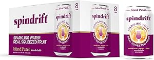 SPINDRIFT Island Punch Sparkling Water 8pk, 12 FZ