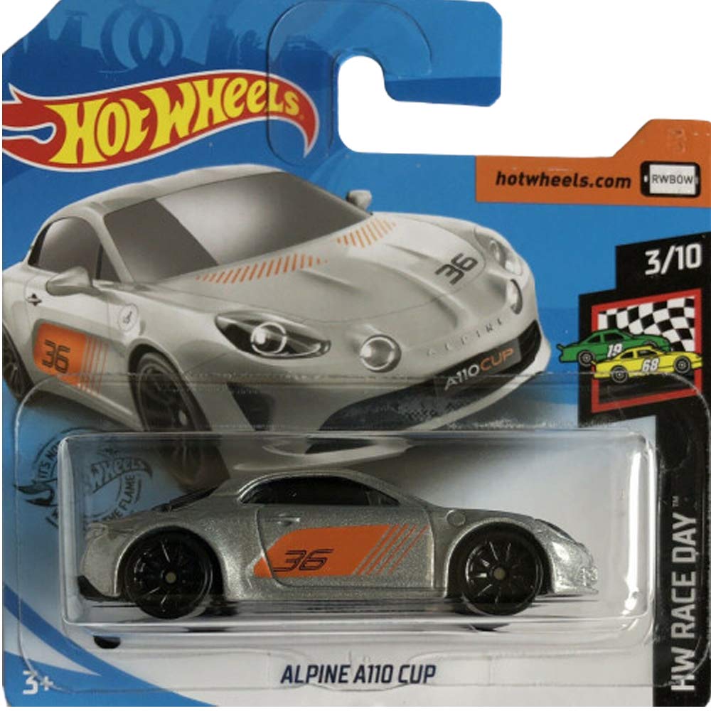 Hot Wheels Alpine A110 Cup HW race day 3/10 2020 Short card