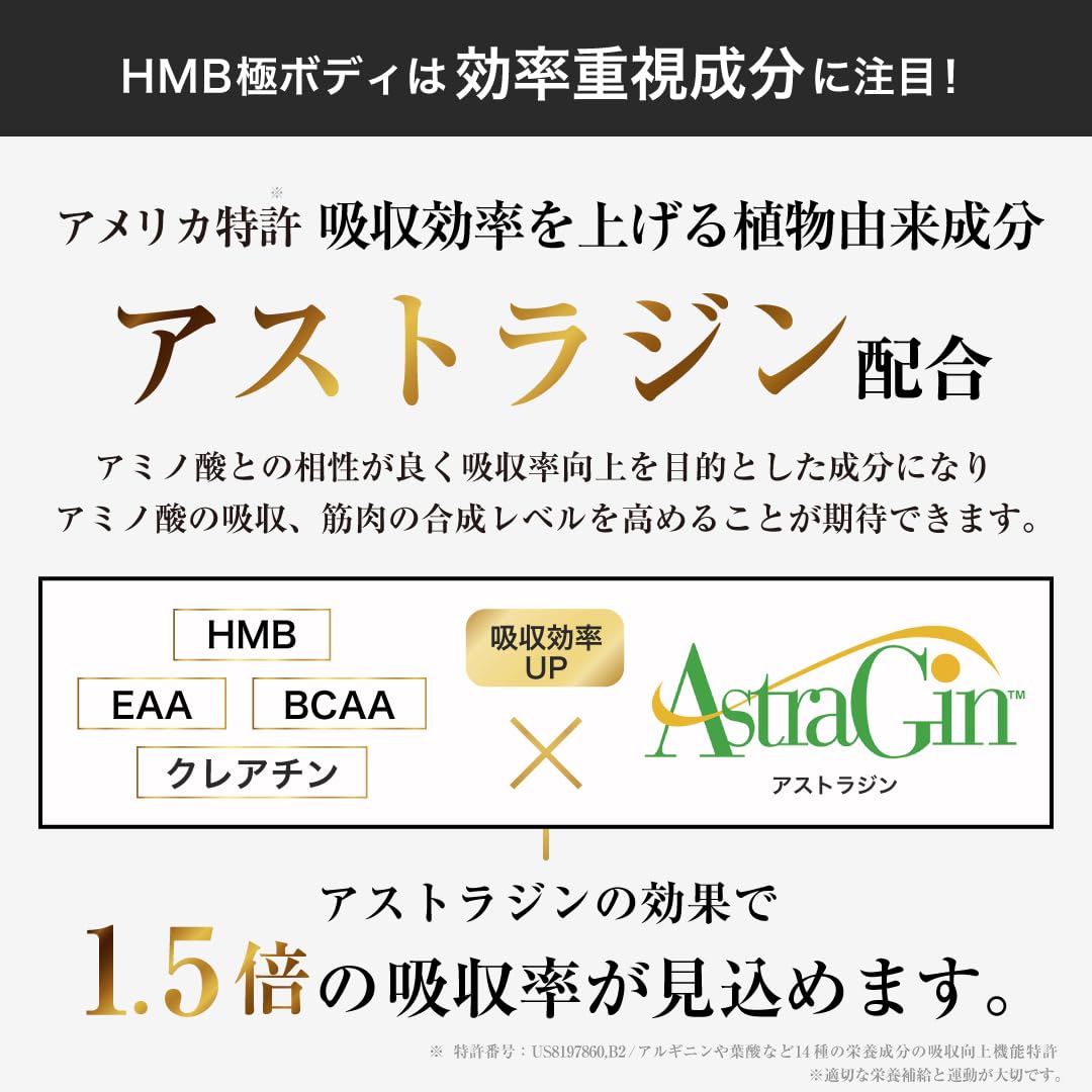 Mua HMB Supplement, 3 Capsules Per Day, Equivalent to HMB 3,150 mg + 20 ...