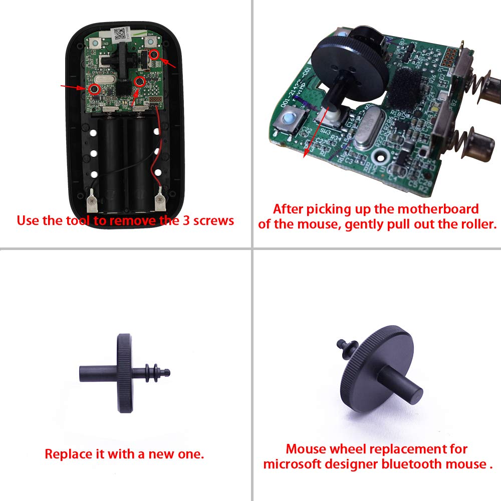Mouse/mice Wheel Replacement for Microsoft Designer Bluetooth Mouse