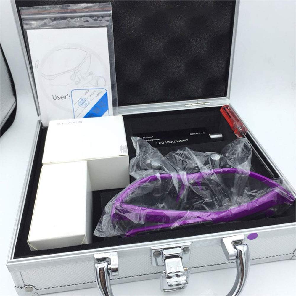 Cancelleria e prodotti per ufficio ZJIAN Lente d ingrandimento con Luce,Occhiali  ingrandimento Professionali,con Luce Ottima,per Modellismo,Riparazione  Orologi,Ricamo,Dentista urban-earth.co.uk