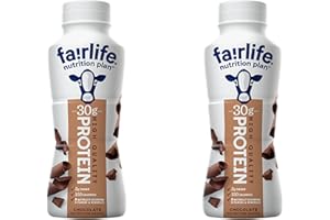 ASSORTIT Fairlife Nutrition Plan Chocolate Shake Grab and Go Combo Pack 30g Protein Low Sugar Supplement Meal Replacement Ready To Drink - 11.4 Oz (2 Count)