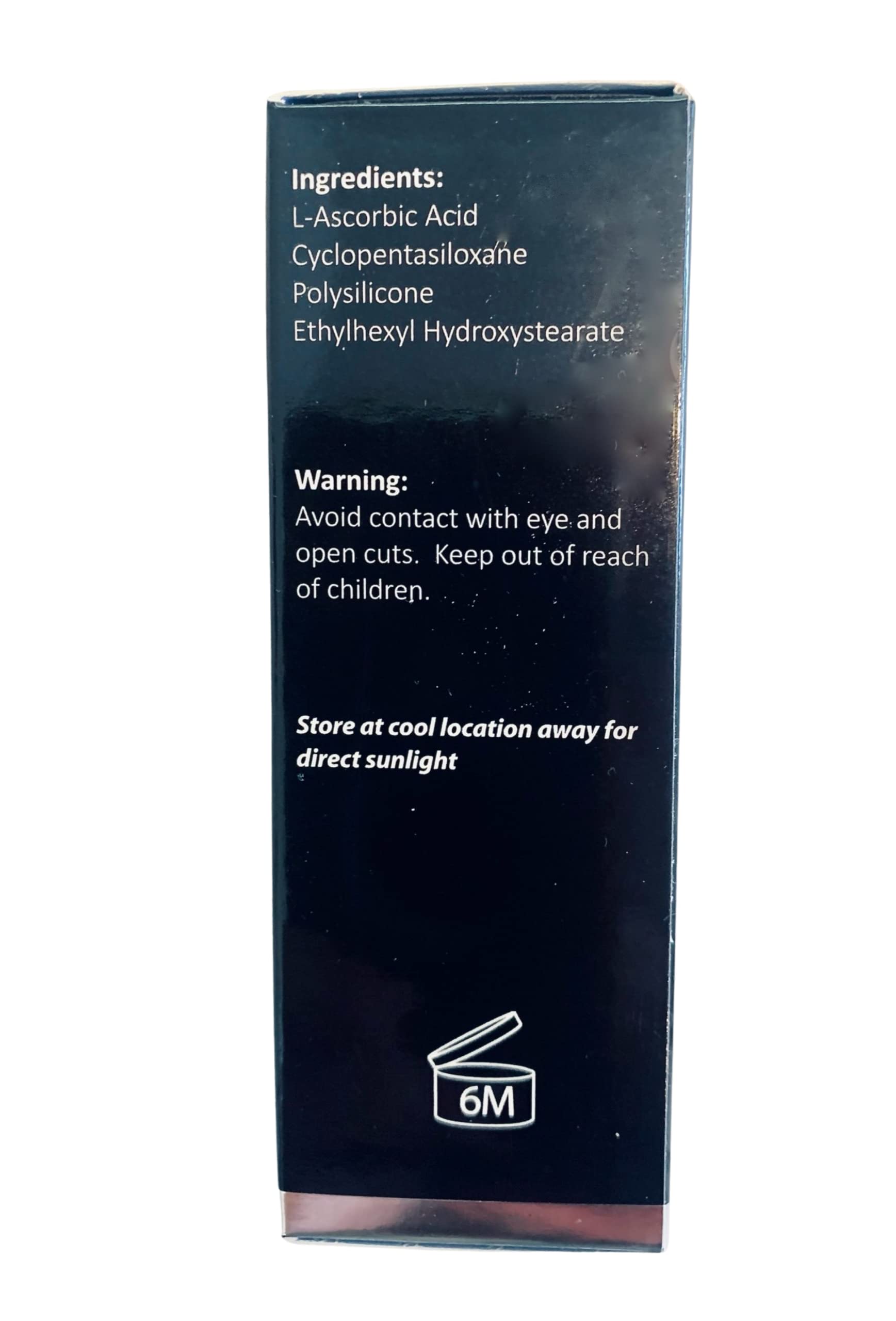 MD Factor Face Serum – Anti-Aging Face Serum with Vitamin C in L-Ascorbic Acid Form for Face & Body – Ideal for Fine Lines & Wrinkles Removal, Dark Spot Reduction & Collagen Production