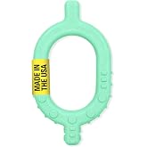 ARK Baby Grabber Sensory Chew, Firm, Turquoise | Baby Teether, Sensory Toy for Developing Speech and Feeding Skills, Medical-Grade Oral Motor Therapy Tool