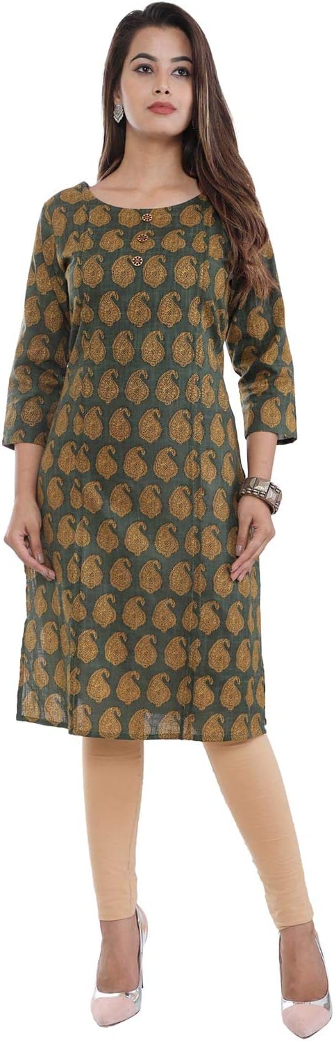 Women's Cotton Regular Kurta