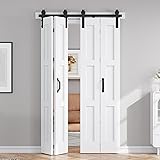 FREDBECK 48in X 84in (for 4 Doors 12x84) White Bi