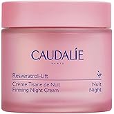 Caudalie Resveratrol-Lift Retinol Alternative Firming Night Cream Moisturizer, Refillable - 50 mL