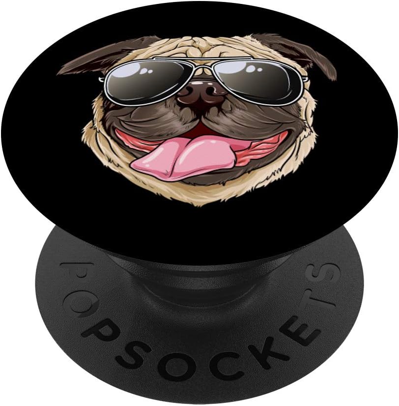 Pug Sunglasses Funny Dog Meme Puppy Lovers Black Gift Boys