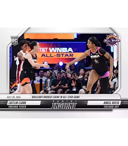 2024 Panini Instant Caitlin Clark Rookie Card – WNBA Assist Record Single Game