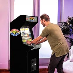 ARCADE1UP Street Fighter Arcade Game Machine, Stand