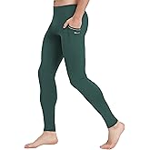 Willit Men's Active Yoga Leggings Running Quick Dry Dance Tights with Pockets Workout Compression Pants