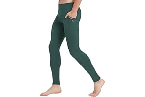 Willit Men's Active Yoga Leggings Running Quick Dry Dance Tights with Pockets Workout Compression Pants