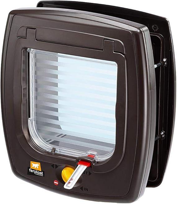 Ferplast Swing 7 Cat Door, Brown Amazon.co.uk Pet Supplies