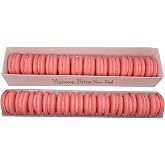Macarons Gift Box of 24 - Strawberry French Macaron Bites&reg;, Gourmet Cookie