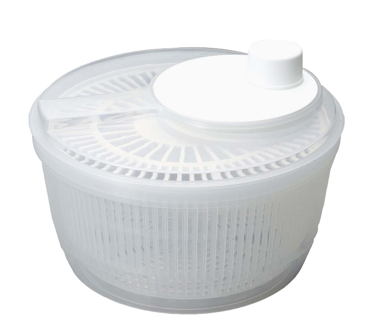 パール金属 野菜水切り器サラダスピナー ホワイトの商品画像