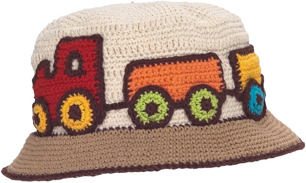Kids Train Baby Hat Tan (1 2T) Clothing
