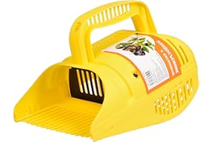 Blueberry Picker Berry Picker and Rake with Ergonomic Soft-Touch Handle and Reinforced Coated Teeth for Picking Berries