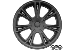 SEGUMA Wheel Cover for Tesla Model Y 19 Inch Hubcaps 4 Pcs Rim Protector Gemini Wheel Cover Replacement Compatible with 2020-2024 Model Y (Sport Style)