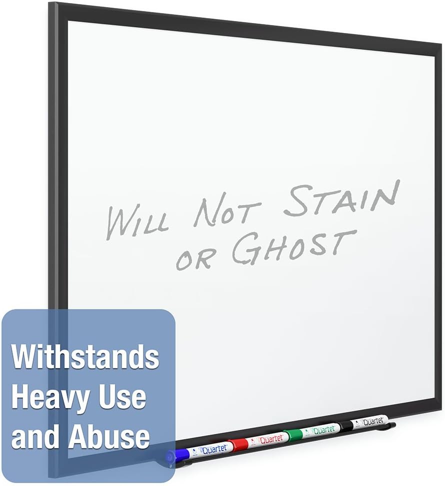 Quartet Cork Board, Bulletin Board, 2' x 1.5' Corkboard, Black Frame (2301B) : Office Products