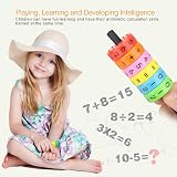 OOCOME Magnetic Arithmetic Learning Toys Math Numbers Blocks for Kids view 3
