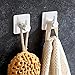 BQTime Super Power Heavy Duty 3M Self Adhesive Hooks Stainless Steel Towel Robe Coat Clothes Bag Hanger Holder(2 Pack Single Hook), Wall Mounted, NO Drill, Waterproof, BQ003