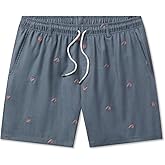 Southern Marsh Dockside Swim Trunks - Chambray Fly, Navy, X-Large