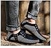 QIDIANTRADE Men's Fashion Casual Boat Gommino Shoes, Lace up Suede Sneaker, Breathable Slip.