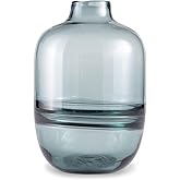 Signature Design by Ashley Lemmitt Modern Glass Vase, Blue & Green