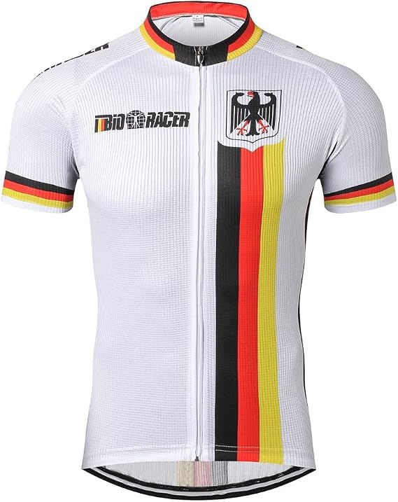 Maillot De Cyclisme Weimostar Pour Homme - Noir, Polyester Respirant - 3 Poches Arrière - Taille S à XXXL - 3