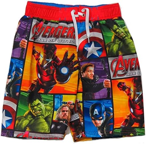 Boys Swim Trunk Shorts (5/6, Avengers)