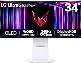 LG Ultragear Curved OLED 34GS95QE 34 Inch 240Hz 0.03ms HDR 10 G-Sync
