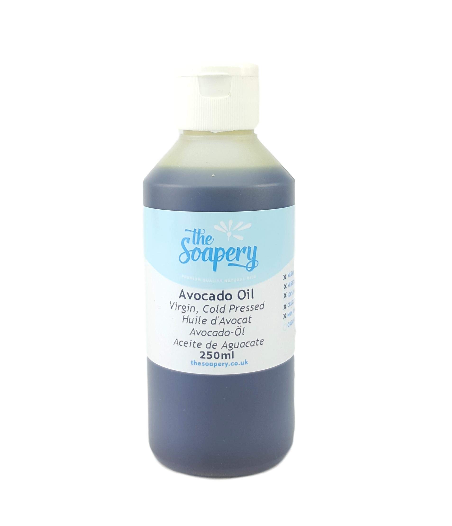 Avocado Oil - Virgin - 250ml - Cold Pressed 100% Pure