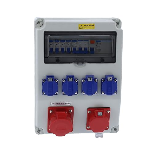 Industrial Socket Box Wall Mounted Industrial Socket with Circuit ...