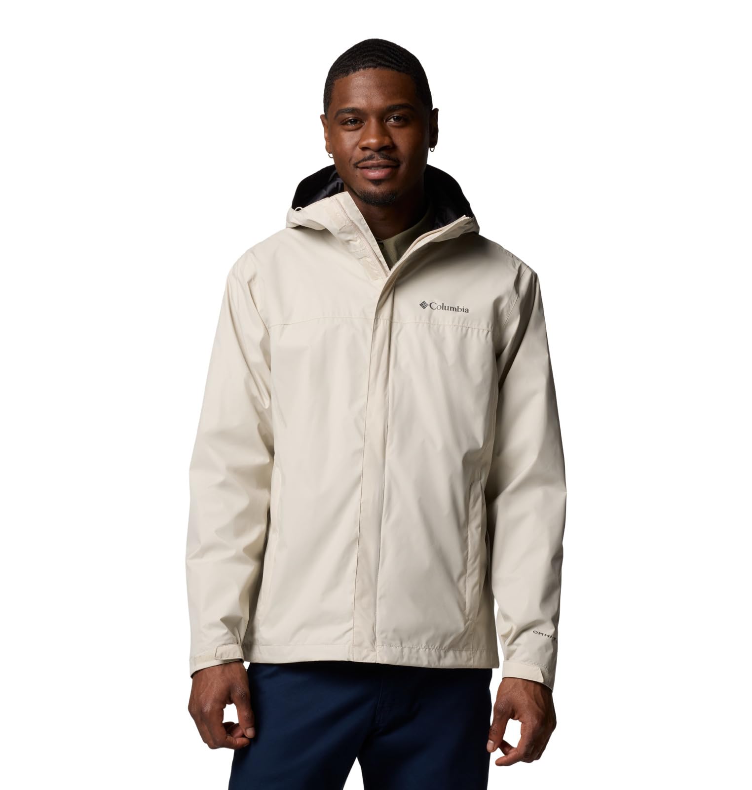Photo 1 of Columbia Men's Watertight II Waterproof Rain Jacket, Dark Stone, Medium