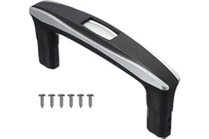 uxcell 1Pcs Luggage Telescopic Handle Replacement, Suitcase Handle Replacement Pull Grip for Telescopic Handle Repair Travel Accessories(Black, 6.1 Inch)