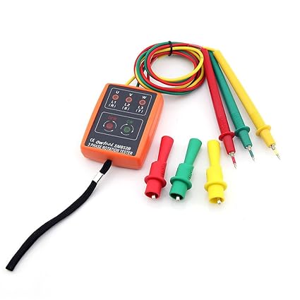 SAMPO Rotación De Presencia De Secuencia De Fase 3 Tester Indicador De Fase 60V ~ 600V