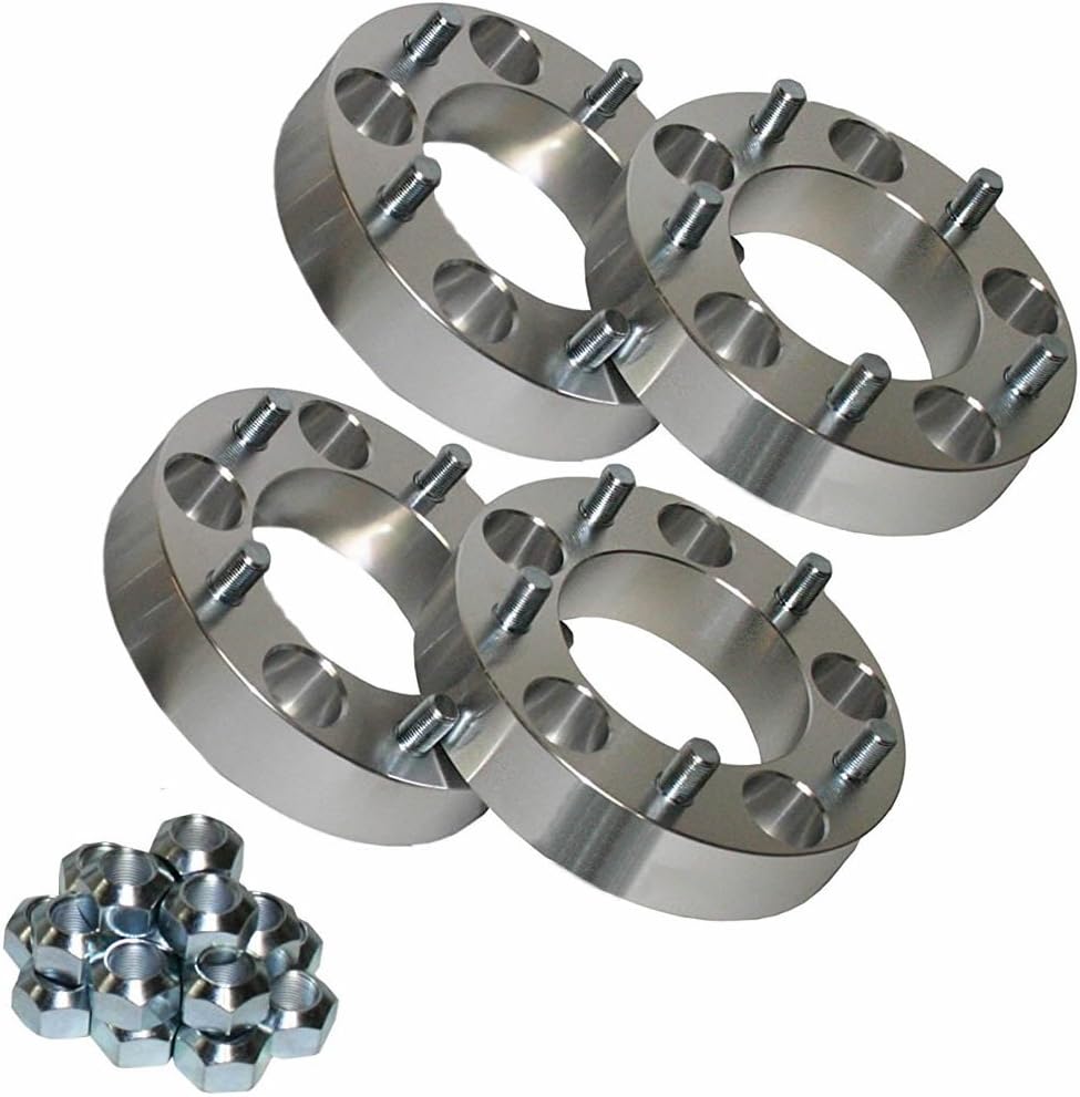 Noryb 4x 30mm Aluminium Wheel Spacers Wide - Size: 5 x 139.7