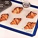 TTLIFE Set of 3 Silicone Baking Mat with Measurements- 2 X Standard Half Sheet, 1 X Toaster Oven - Nonstick Heat Resistant Liners for Cookie Sheets, Easy to Clean and Reusable, FDA Approved